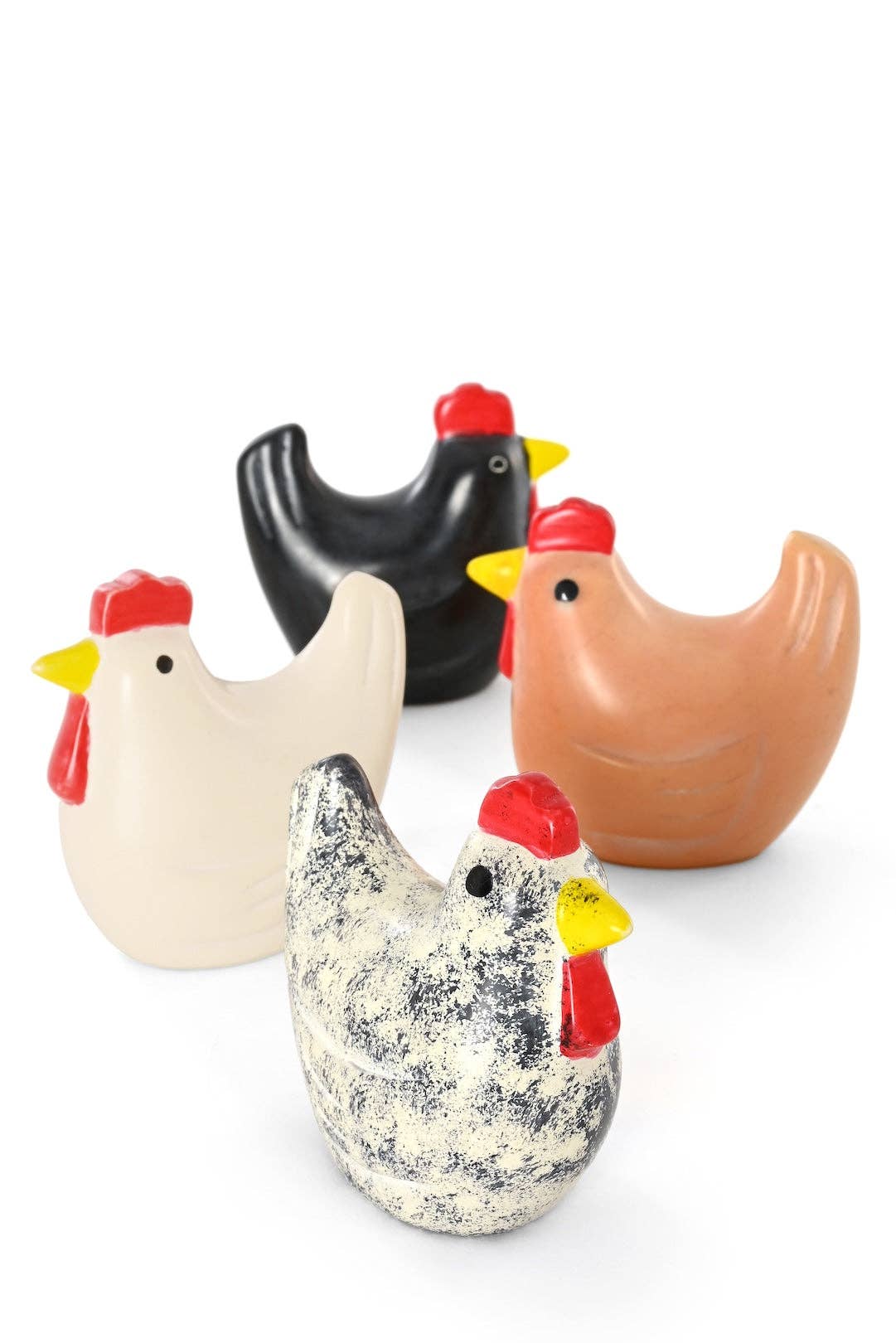 Soapstone Chickens