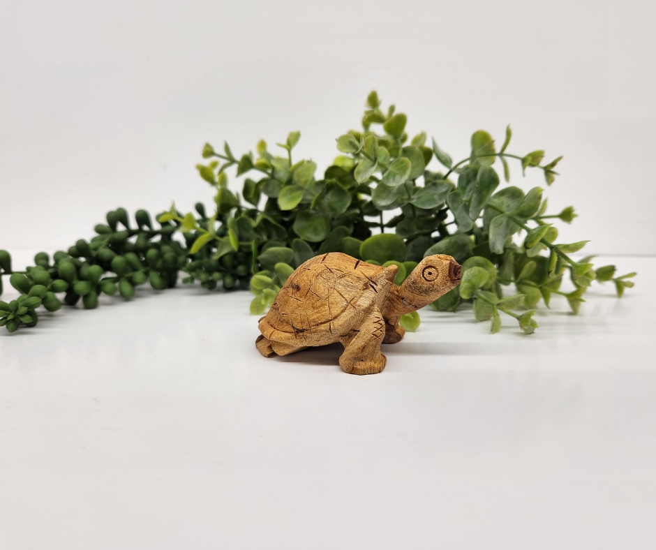 Palo Santo Hand Carved Turtle
