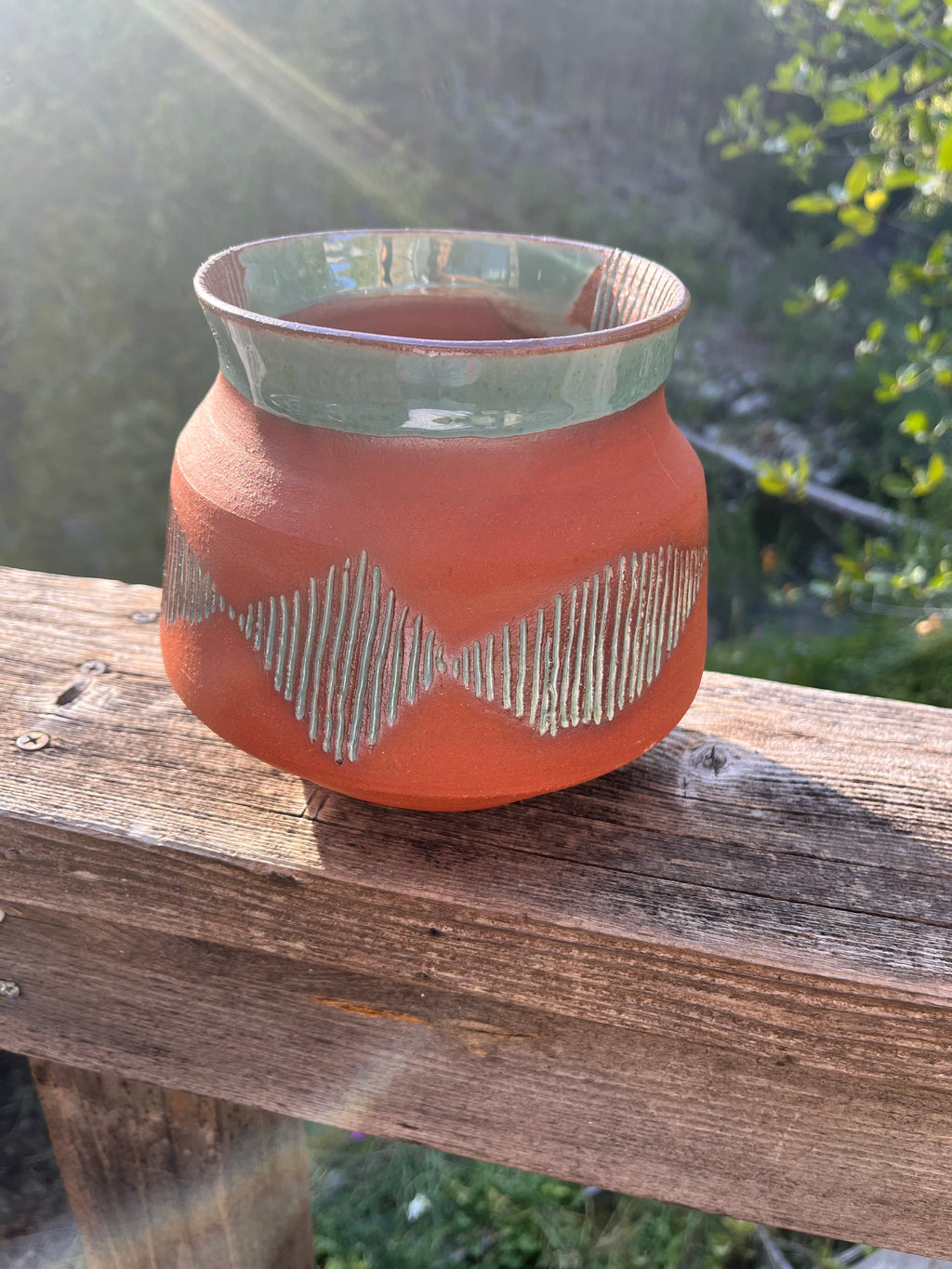 Honey Wine Clay Collection Large Pieces detail view 8 – Hill Station Ashland