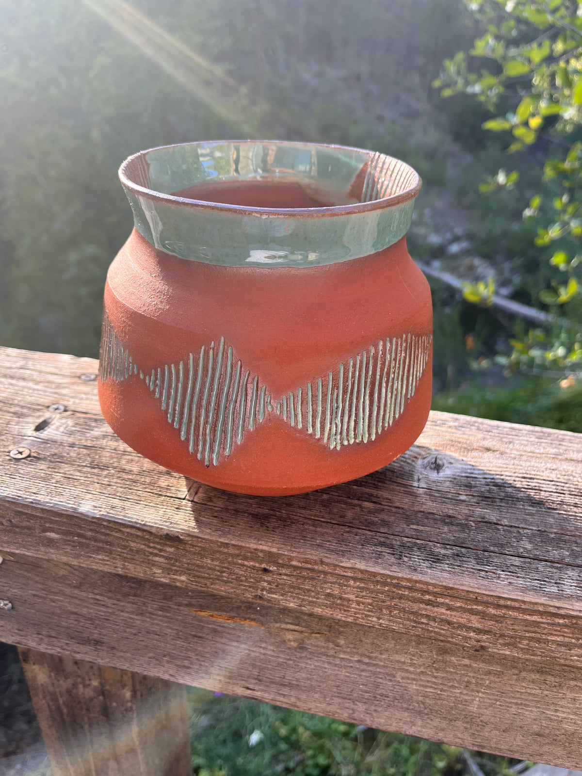 Honey Wine Clay Collection Large Pieces detail view 8 – Hill Station Ashland