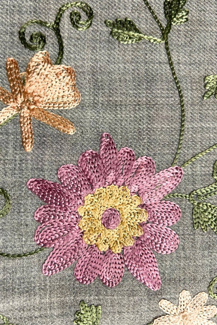 Rajika Embroidered Shawl