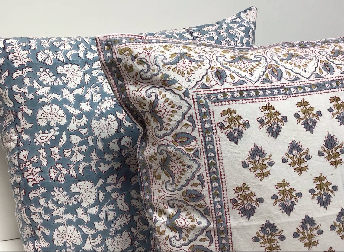 Blockprinted Cushion Covers