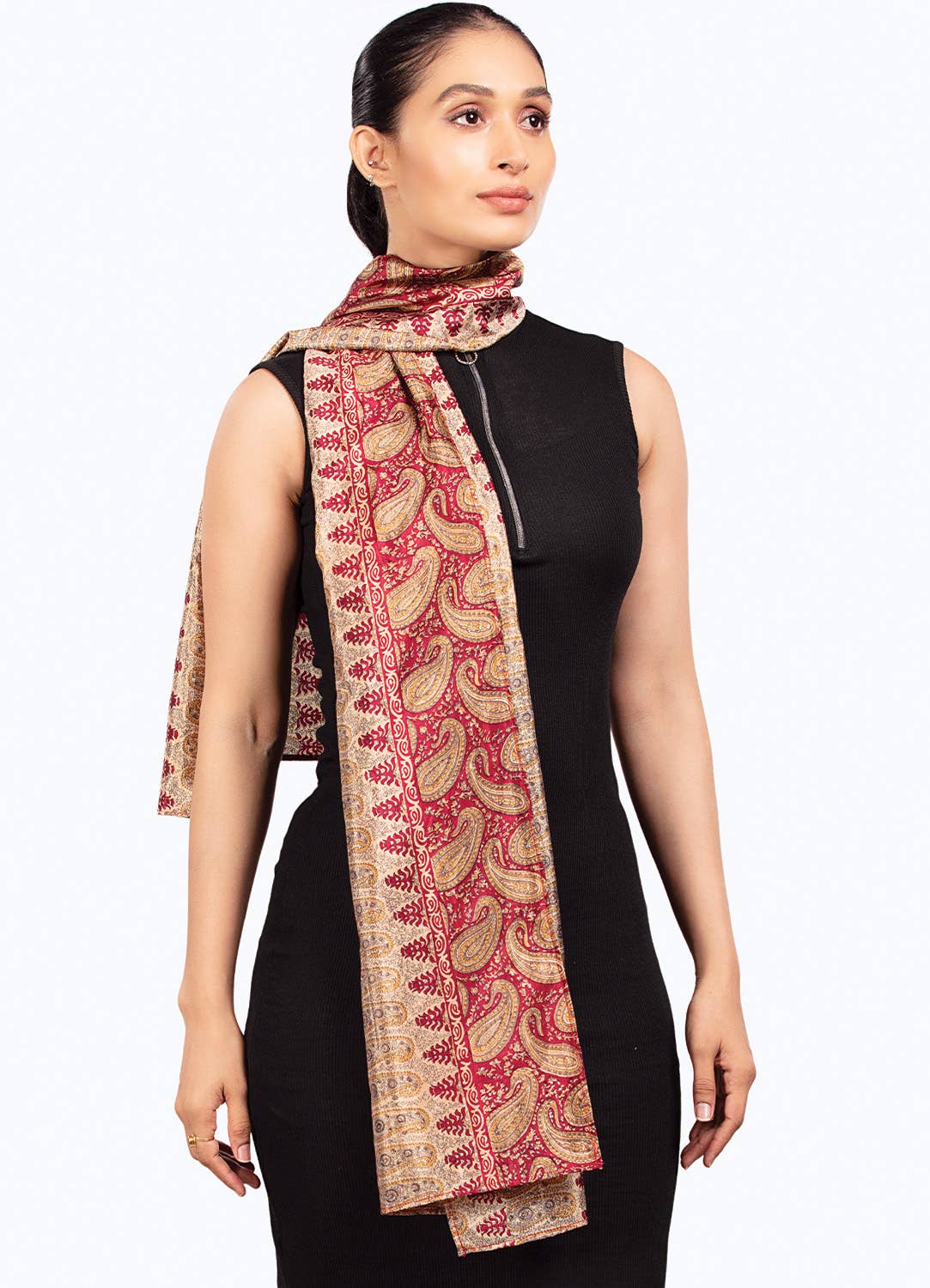 Up-Cycled Silk Sari Scarves