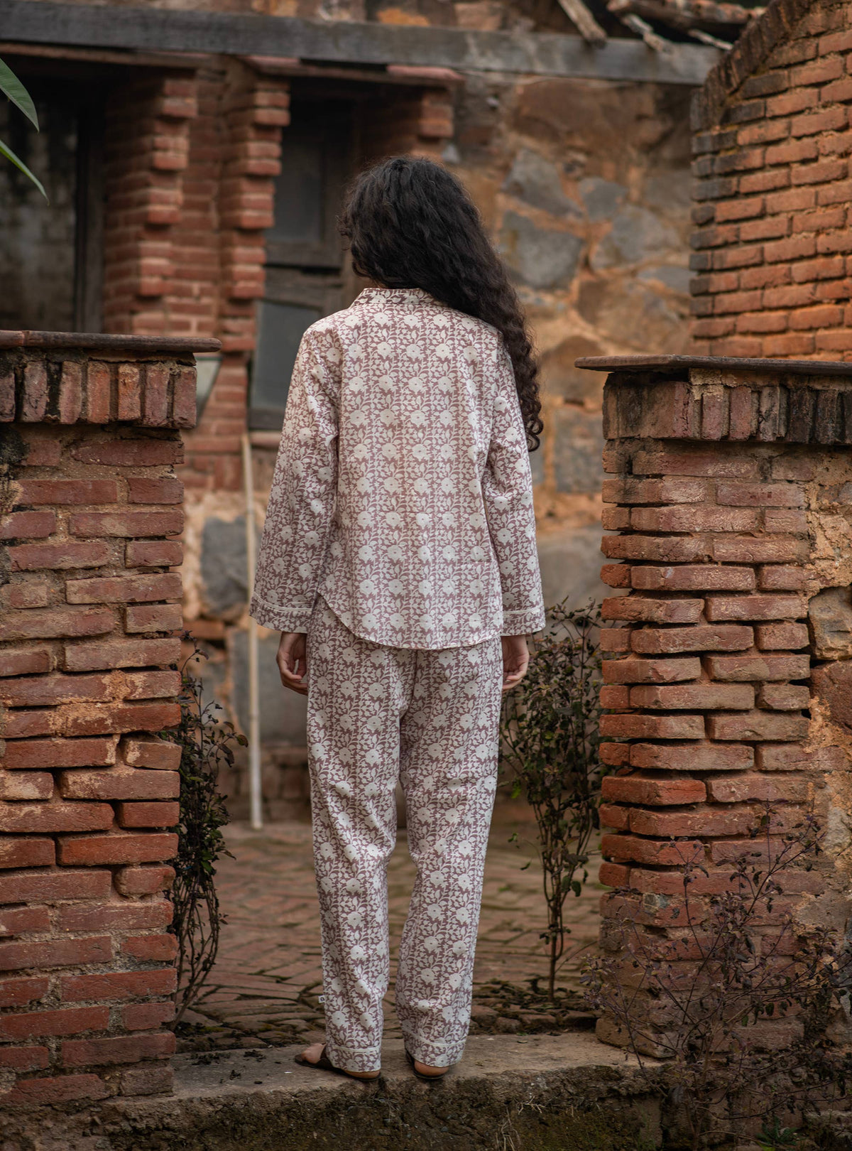 Soft Cotton Pajama Sets detail view 4 – Hill Station Ashland