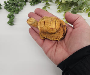 Palo Santo Hand Carved Turtle