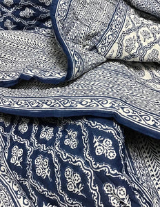 Blockprinted Cotton Quilts TWIN
