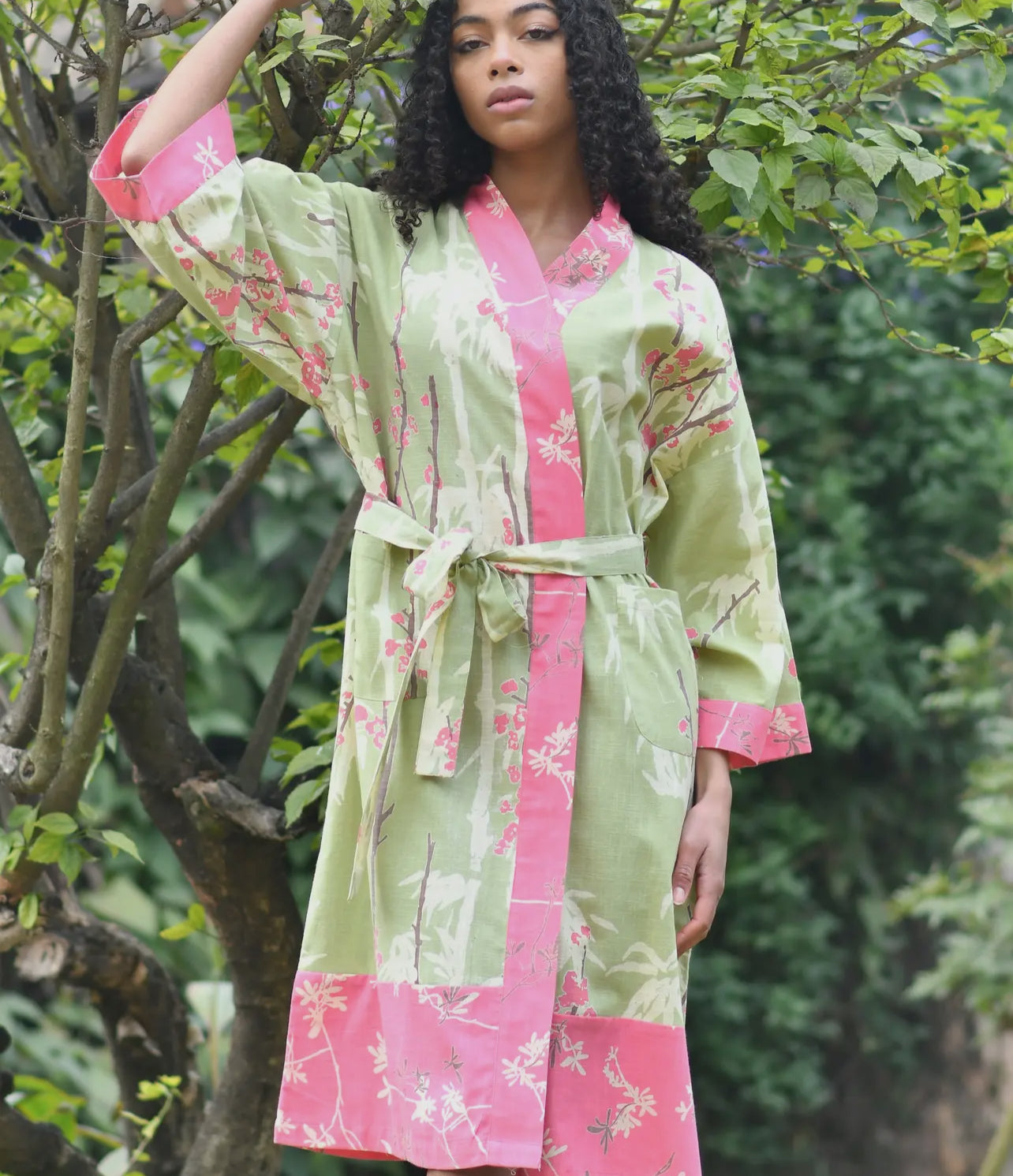 Cotton Voile Kimono Robes
