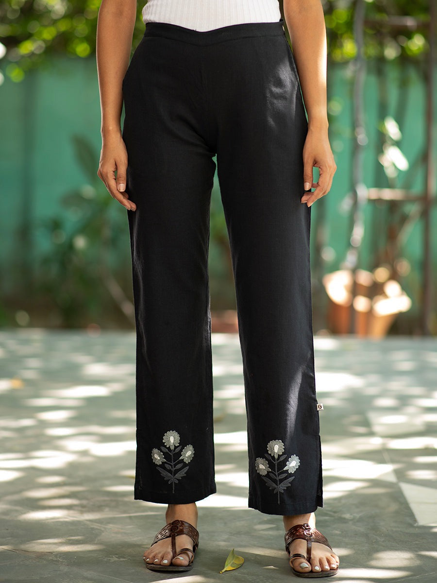 Embroidered Slim Pant Aari