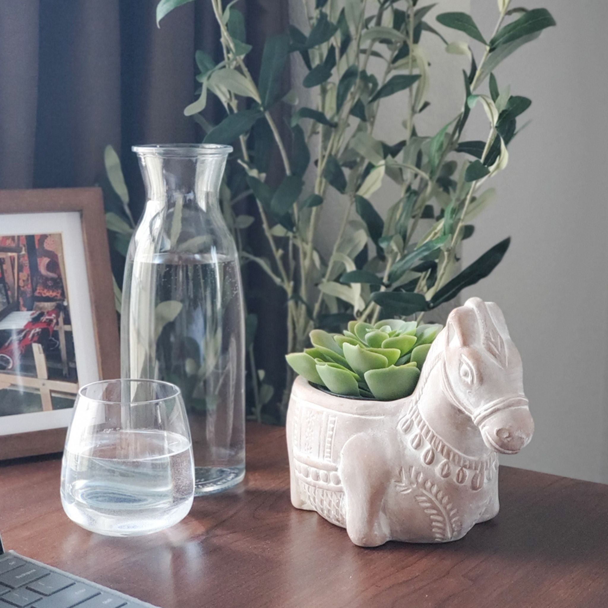 Terracotta Horse Planter