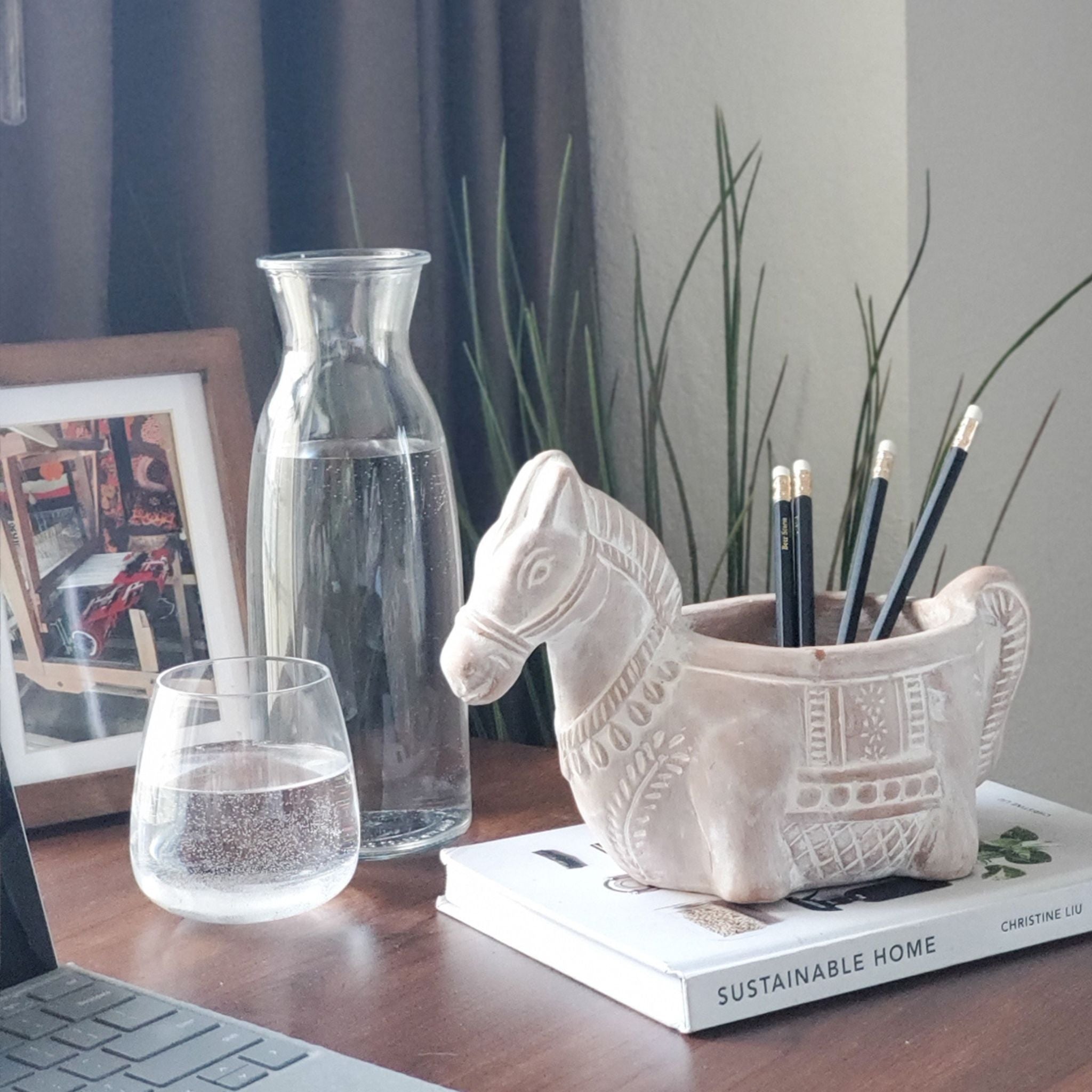 Terracotta Horse Planter