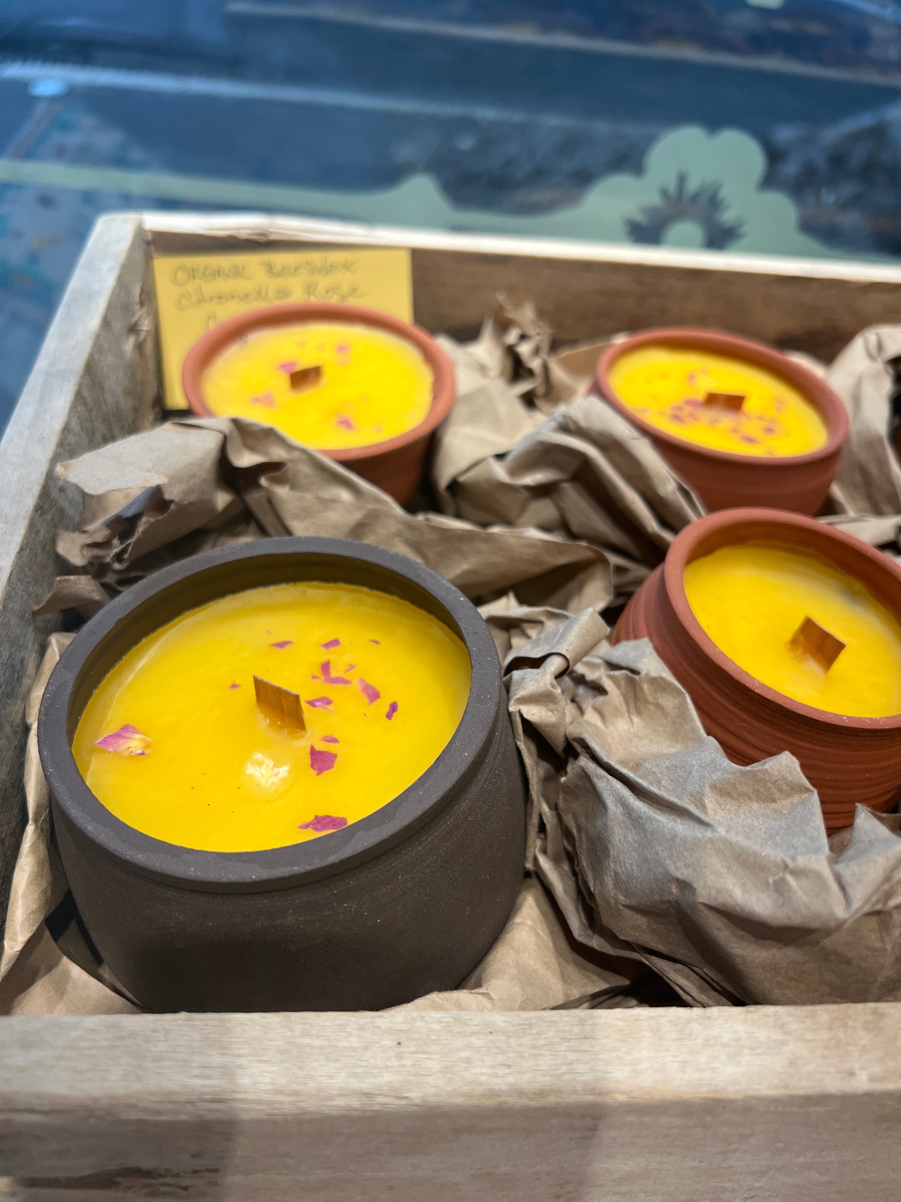 Honey Wine Clay Collection Candellas