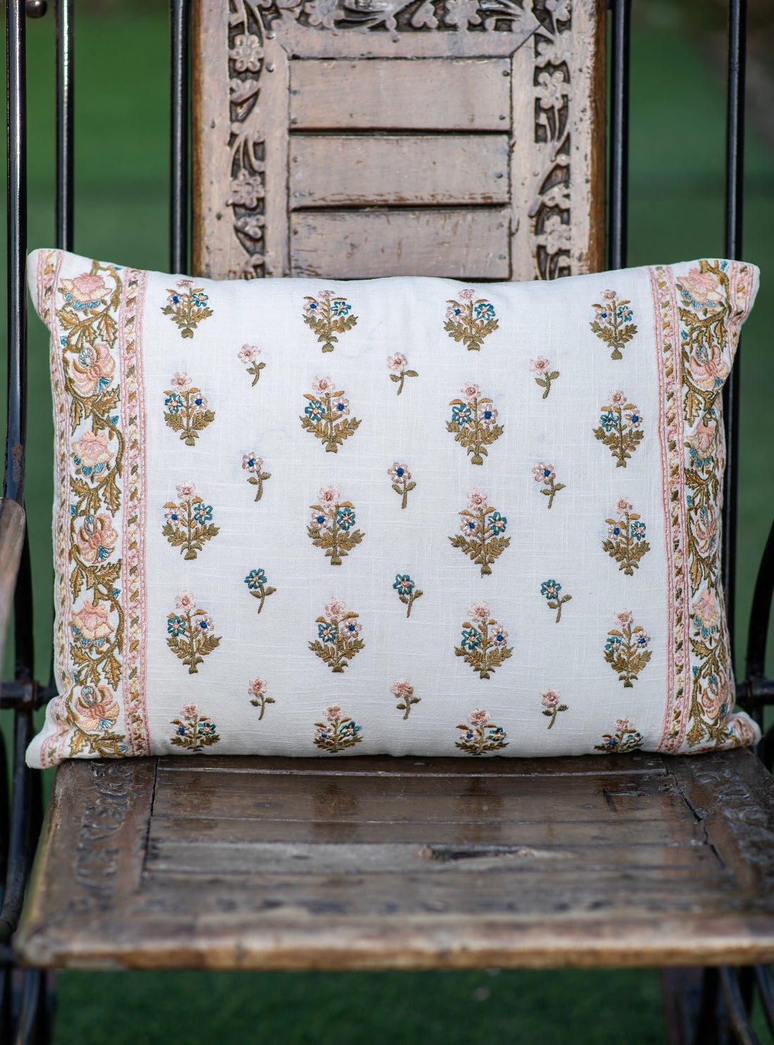 Versailles Embroidered Cushion Covers