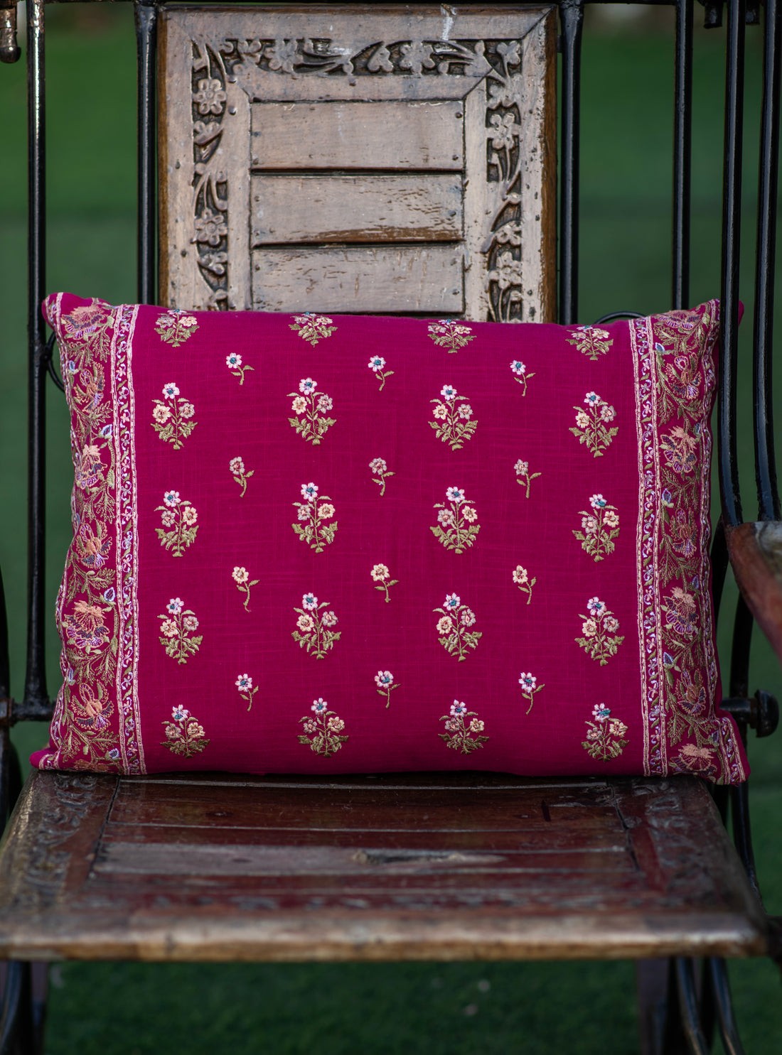 Versailles Embroidered Cushion Covers