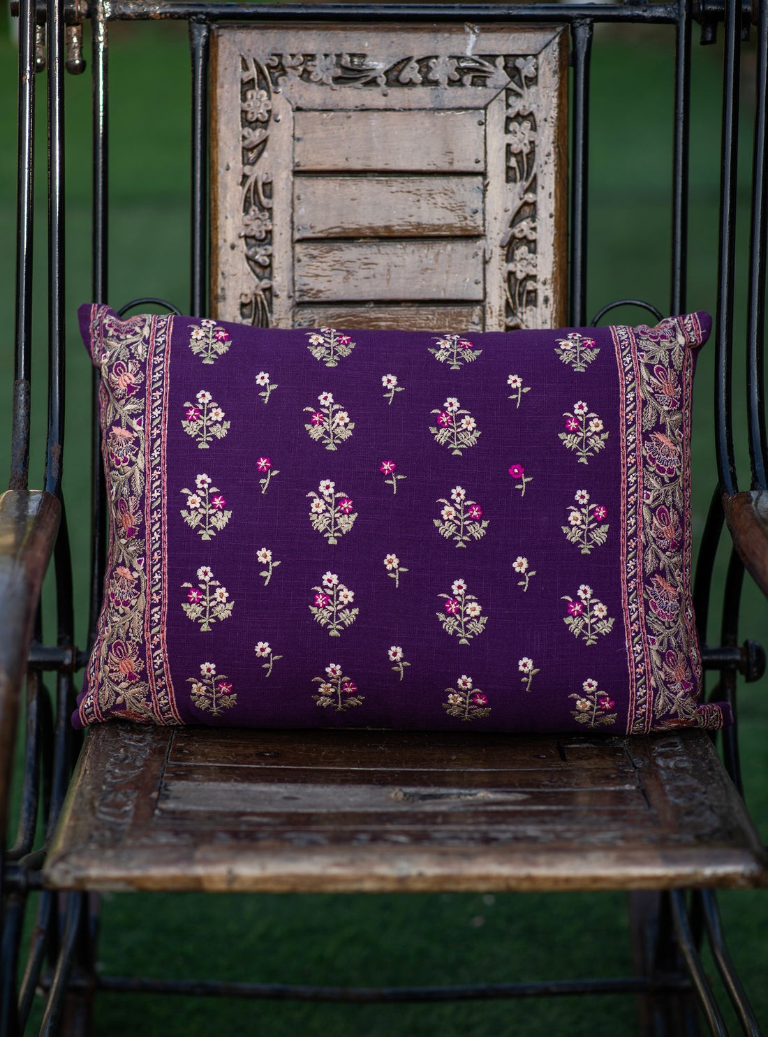 Versailles Embroidered Cushion Covers