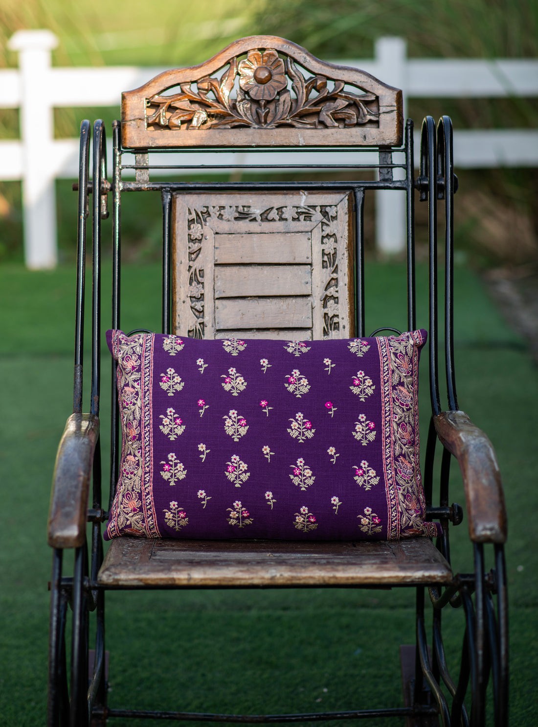 Versailles Embroidered Cushion Covers