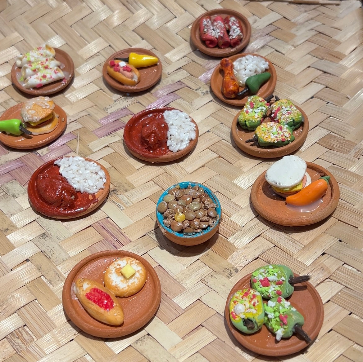 Day of the Dead Mini Ofrenda Plates detail view 3 – Hill Station Ashland