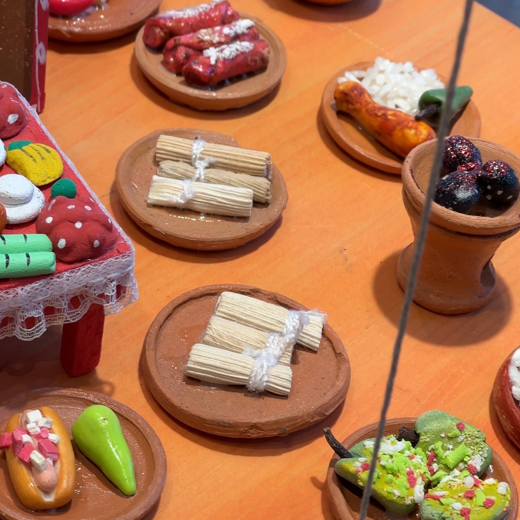 Day of the Dead Mini Ofrenda Plates detail view 4 – Hill Station Ashland