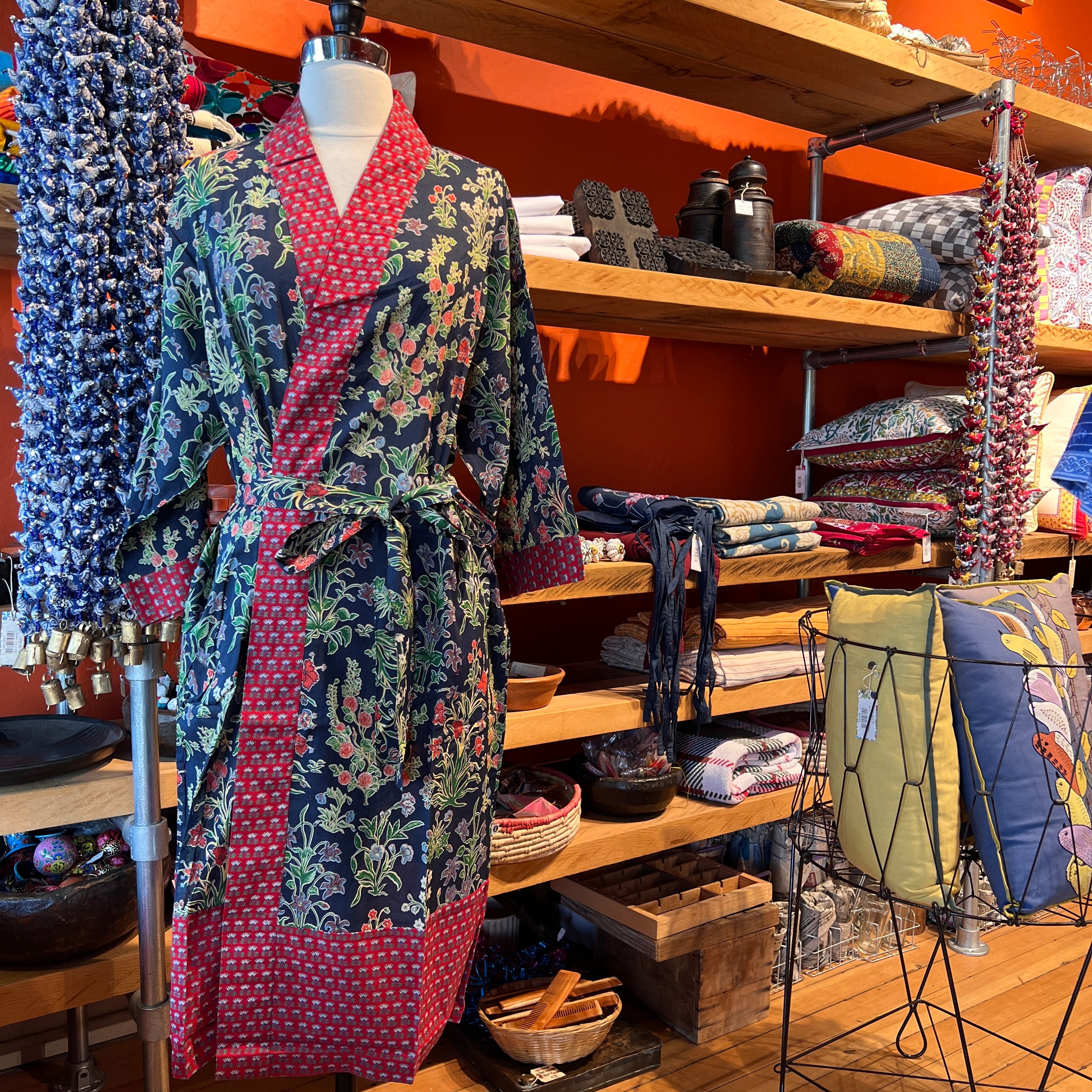 Cotton Voile Kimono Robes