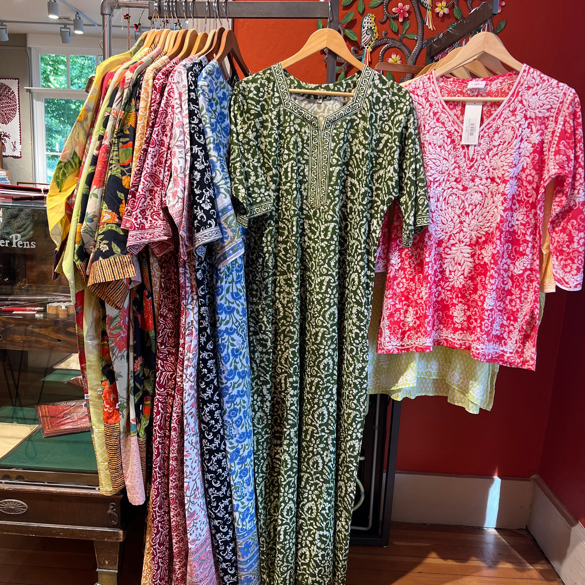 Cotton Kaftans detail view 8 – Hill Station Ashland