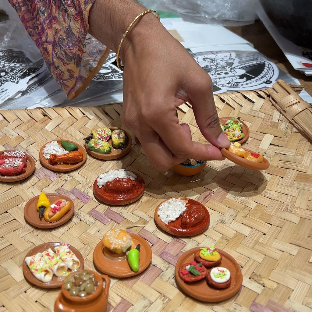 Day of the Dead Mini Ofrenda Plates detail view 8 – Hill Station Ashland