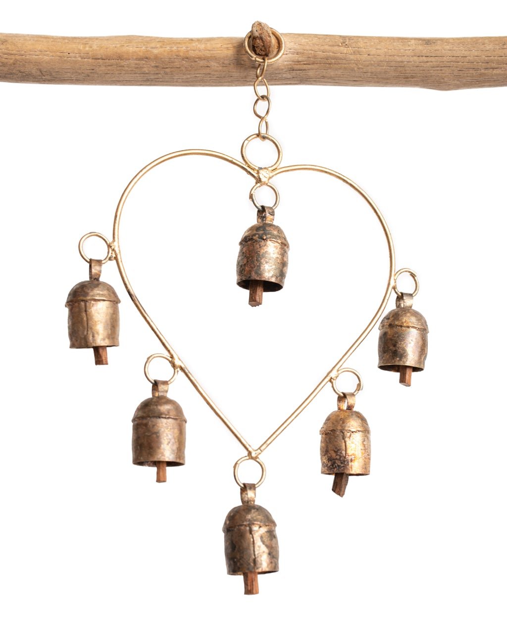 Bronze Hand-tuned Garden Wind Chimes India ~ 10 - 13 – Hill Station Ashland