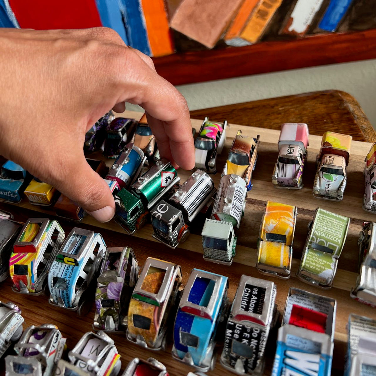 Recycled Tin Autos 2 detail view 11 – Hill Station Ashland