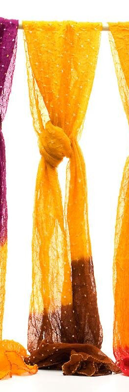 Georgette Silk Scarves