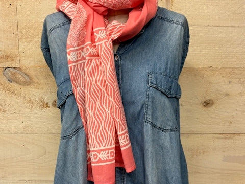 Soft Cotton Scarves detail view 4 – Hill Station Ashland