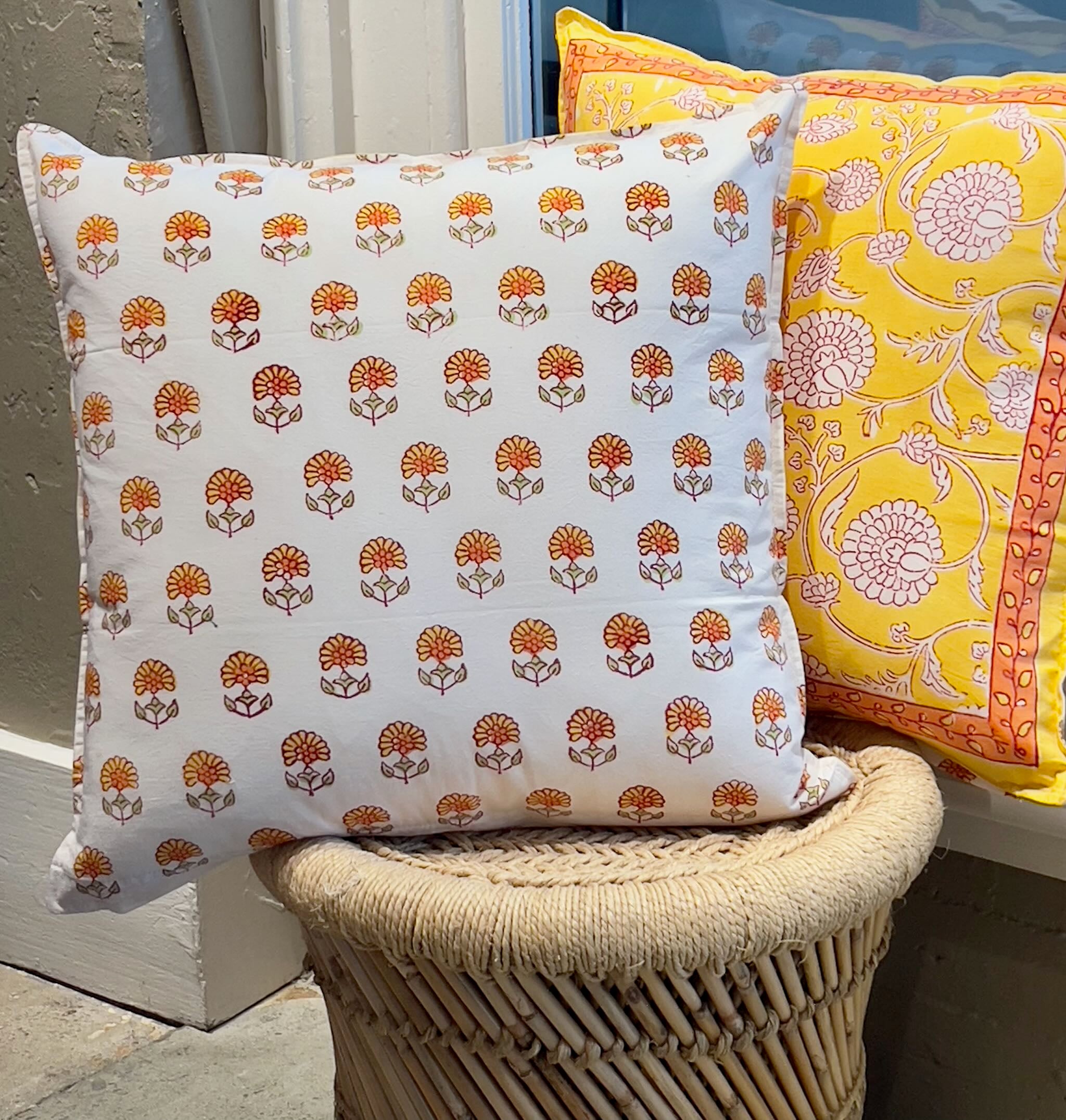 Blockprinted Cushion Covers