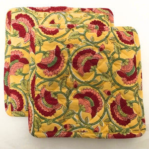 Handprinted Hot Pads