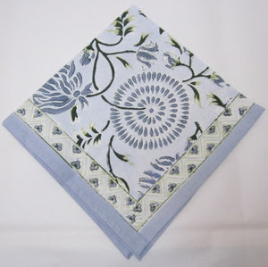 Block-printed Napkins, 20"