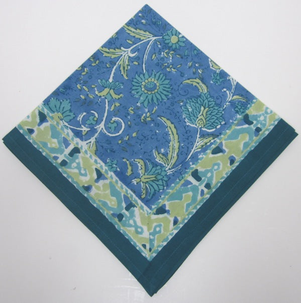 Block-printed Napkins, 20"