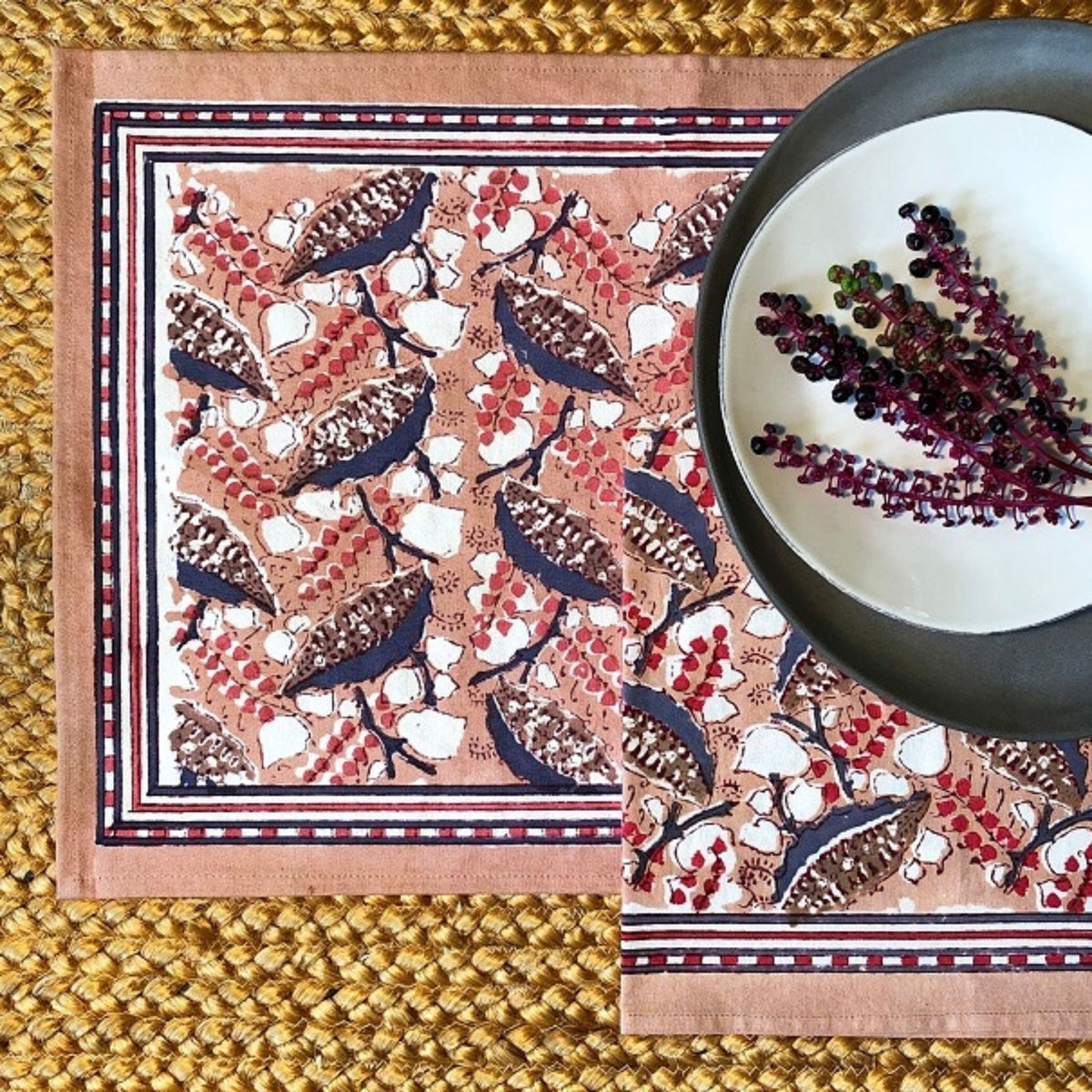 Printed Placemats detail view 4 – Hill Station Ashland