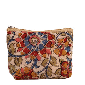 Blockprinted Quilted Coin Pouch