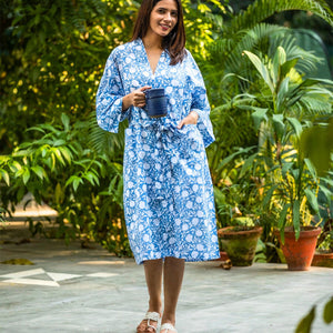 Cotton Voile Kimono Robes