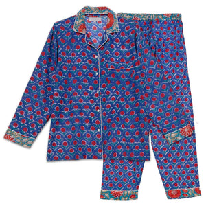 Blockprinted Cotton Pajamas