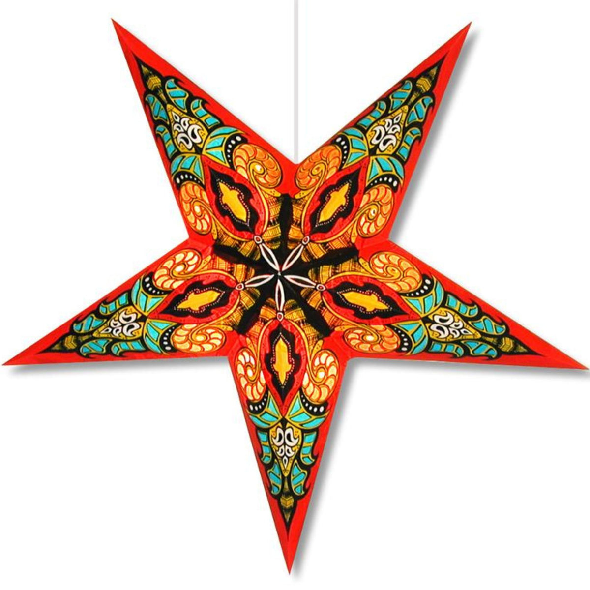Folding Stars Paper Lanterns detail view 7 – Hill Station Ashland