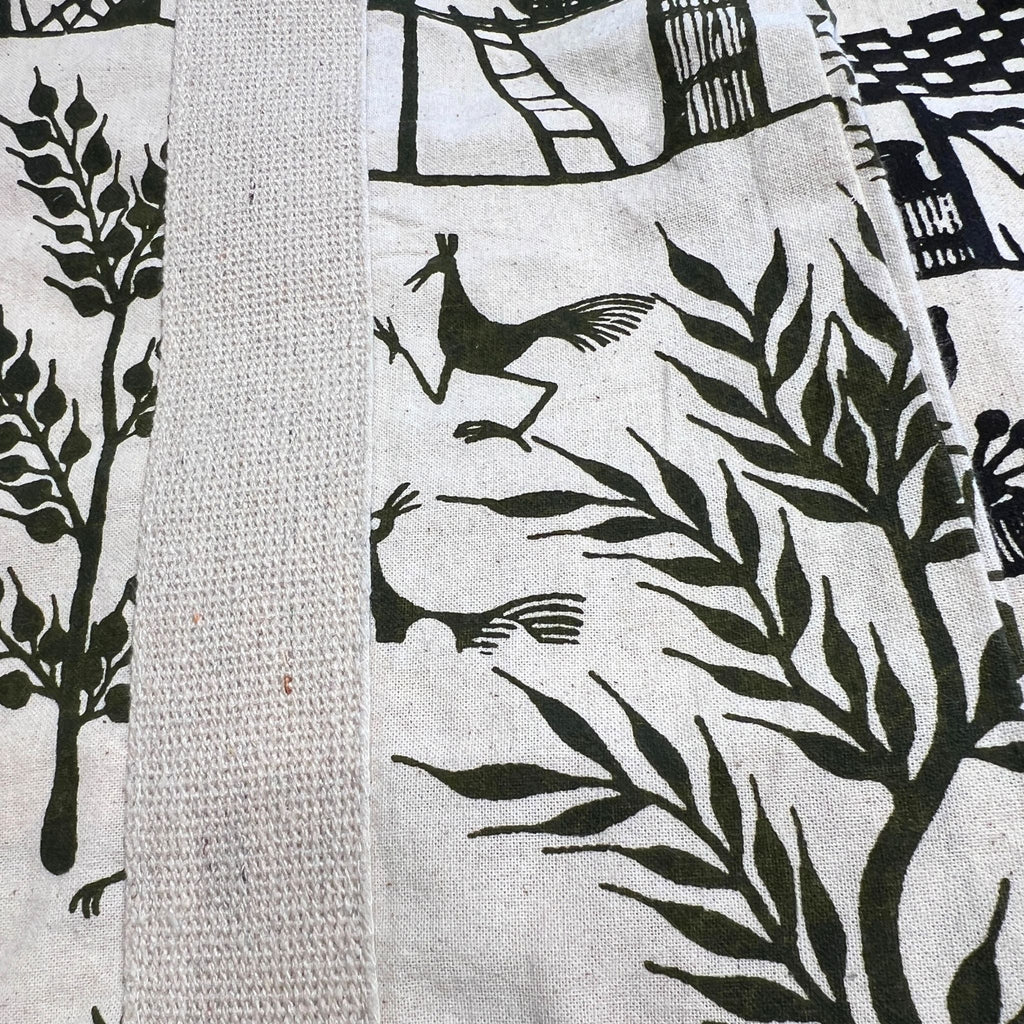 Warli Tote Bag detail view 11 – Hill Station Ashland