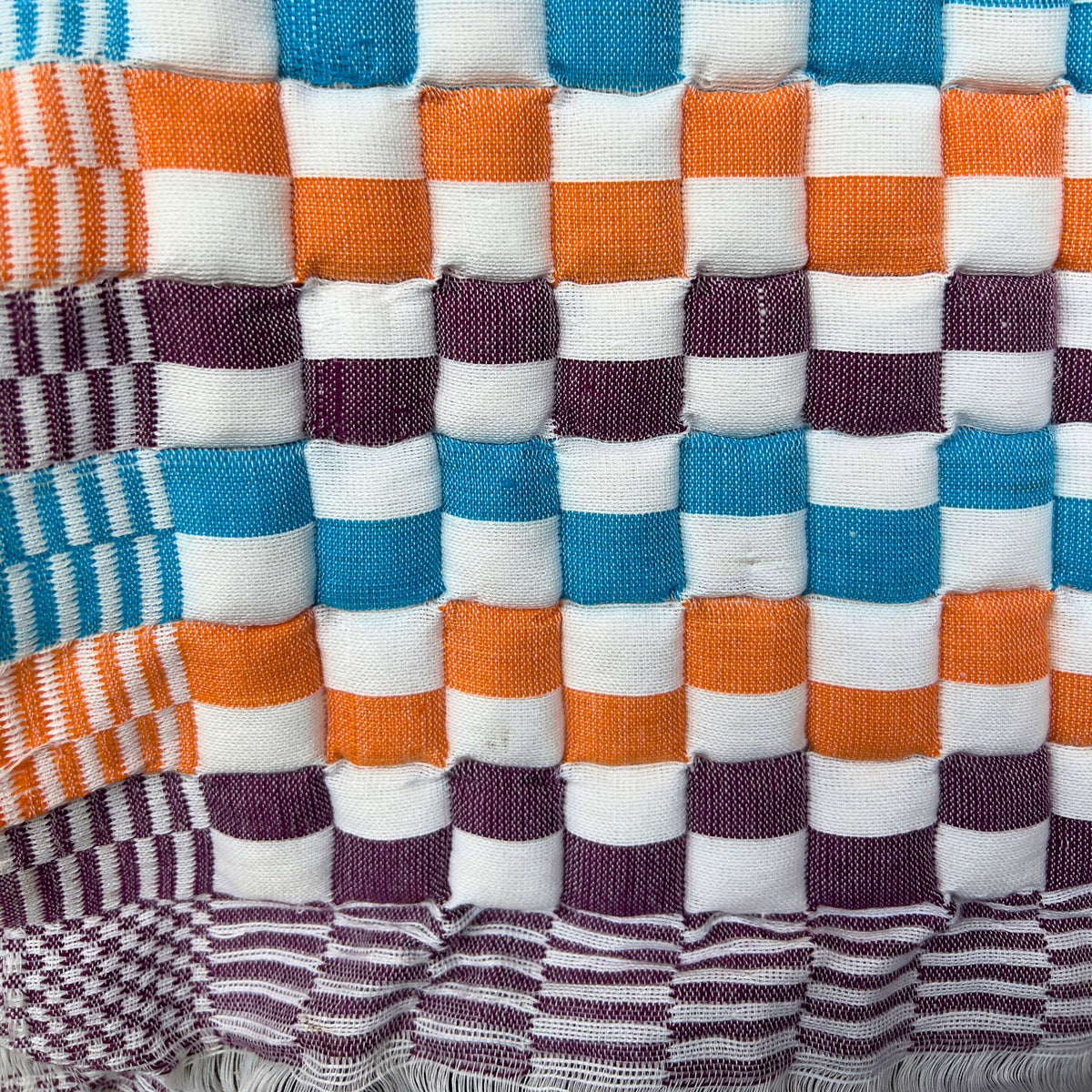 Sujani Woven Throws detail view 2 – Hill Station Ashland