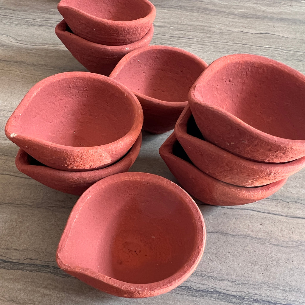 Diya Oil Lamps for Diwali detail view 3 – Hill Station Ashland
