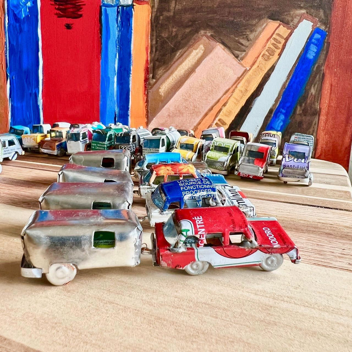 Recycled Tin Autos 2 detail view 5 – Hill Station Ashland