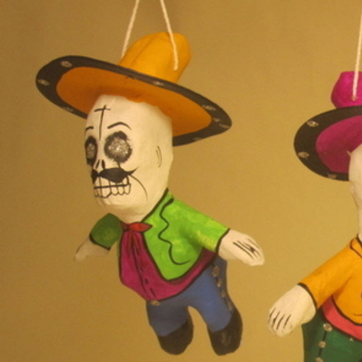 Day of the Dead Muertito Figurines detail view 2 – Hill Station Ashland