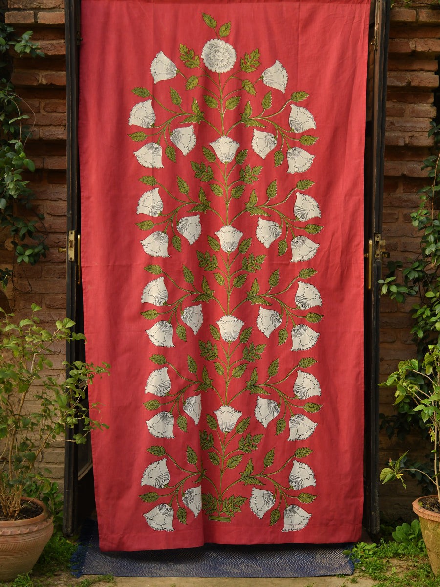 Handprinted Cotton Curtains