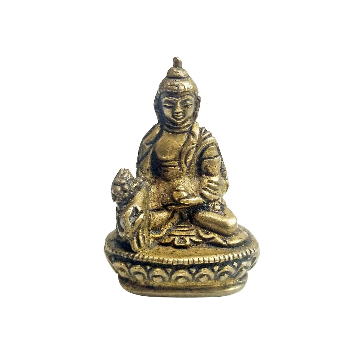 Brass Buddha Statue – Hill Station Ashland