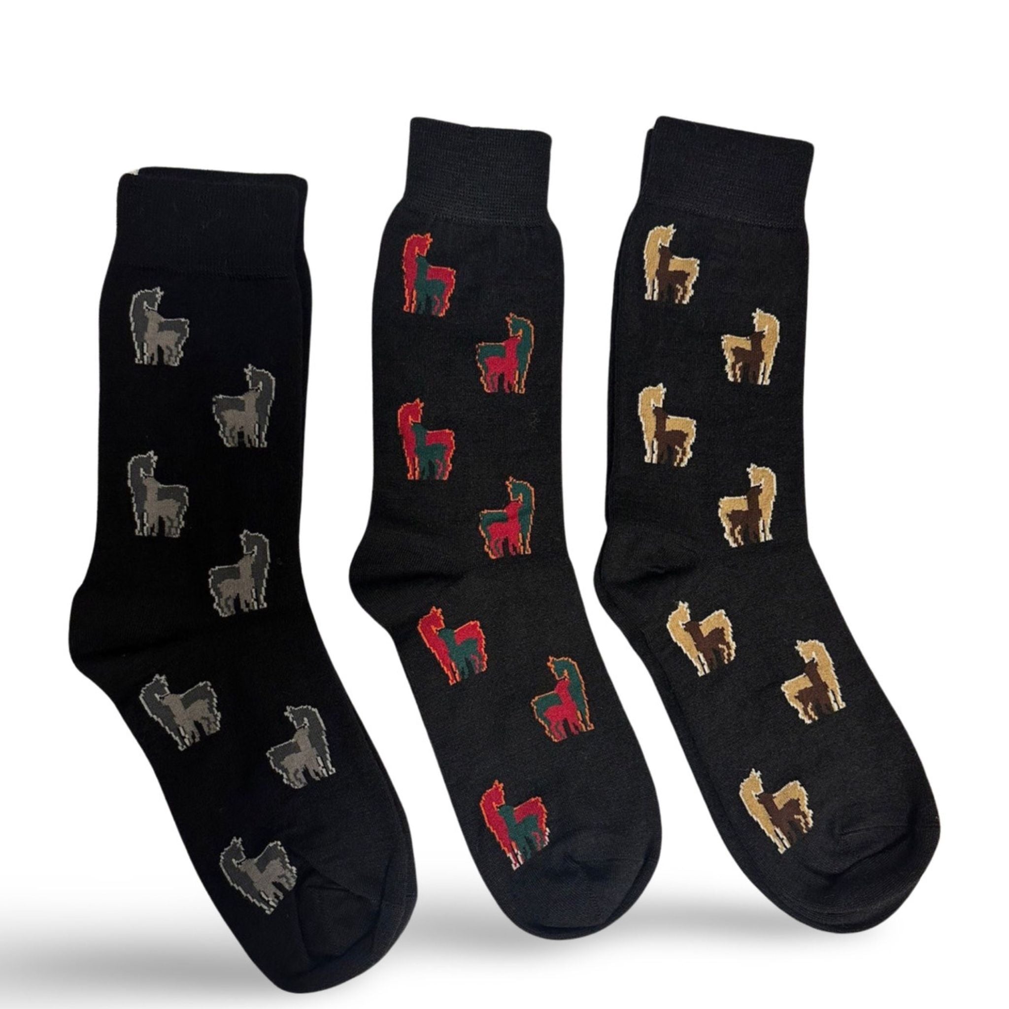 Alpaca Wool Boot Socks