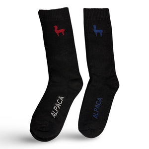Alpaca Wool Boot Socks