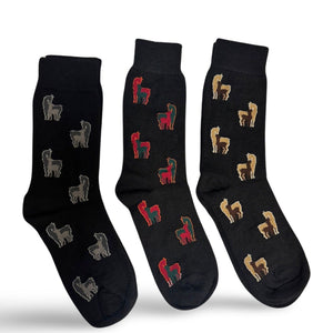 Alpaca Wool Boot Socks