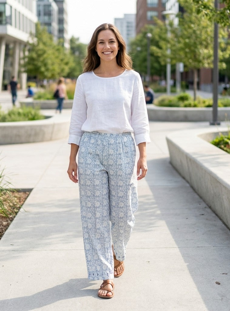 Pinch Cuff Pant Camryn Celeste