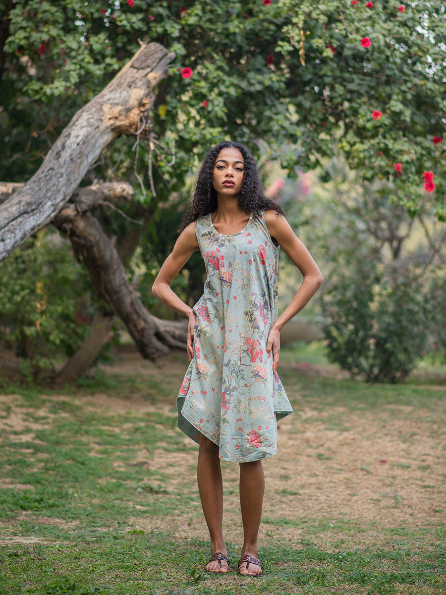 More Hand Printed Cotton Voile Summer Dresses, India