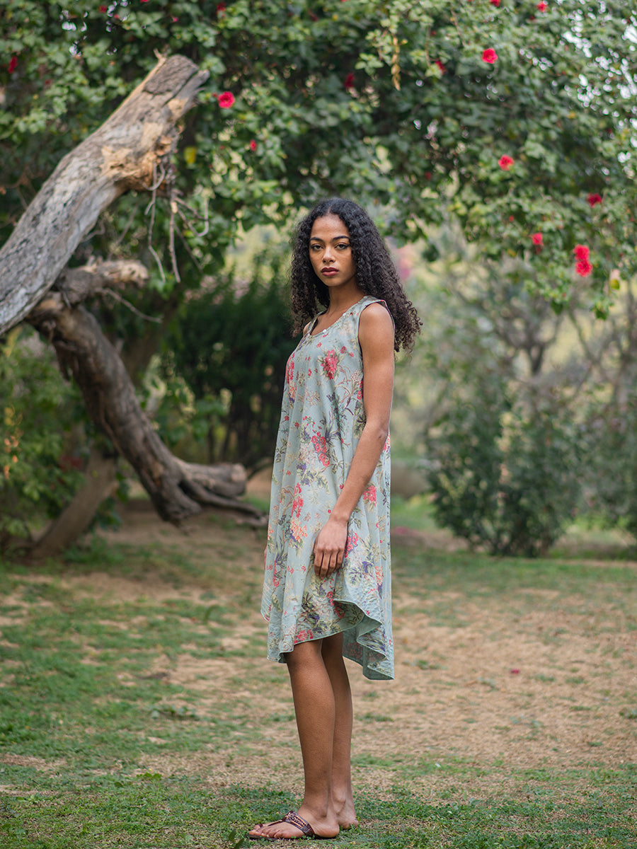 More Hand Printed Cotton Voile Summer Dresses, India